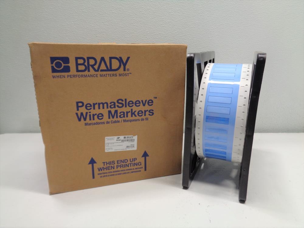 Brady Permasleeve Wire Markers PS-250-150-WT